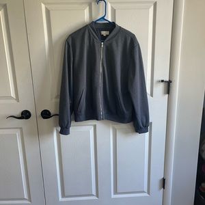Loft Blue Bomber Jacket